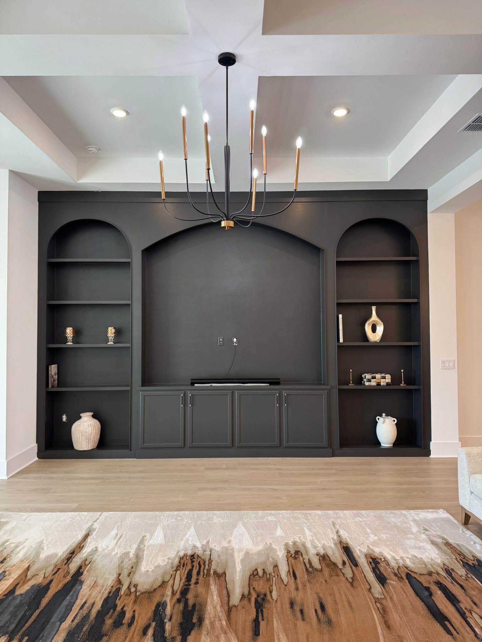 Custom built-in wall by West Villages Homewatch, Handyman & Custom Design